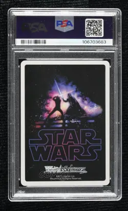 2024 Weiss Schwarz Star Wars Vol 2 Japanese FOP Paz Vizsla PSA 10 GEM MT - Image 2