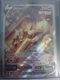 Flareon V SWSH179 SWSH: Sword & Shield Promo Cards Holo - Image 1