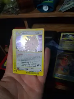 Pokemon Clefable 007/165 Expedition Base Set Holo Rare 70 HP Pokemon Card - Image 1