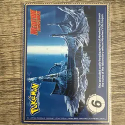 Seel #86 LP PokeTrivia Burger King Promo 1999 Pokemon Movie Perforated Card - Image 2
