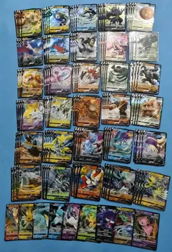 129 Lot Pokemon TCG Chinese CARD RR Genger Eevee Mew XL92 - Image 2