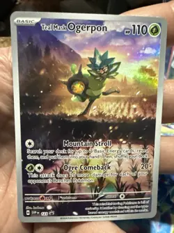 Teal Mask Ogerpon - 123 - SV: Scarlet & Violet Promo Cards (SVP) - Near Mint - Image 1