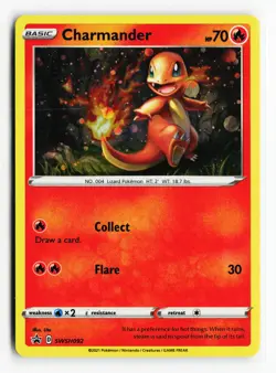 Charmander #SWSH092 Pokemon TCG SWSH: Sword & Shield Promo Cards Promo,Holo - Image 1
