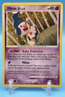 Mime Jr. DP22 Pokemon TCG Promo Card – Diamond & Pearl Holo Rare - Image 1