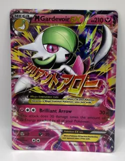M Gardevoir EX 106/160 Primal Clash Ultra Rare Holo Pokemon Card - Image 1