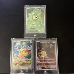 Pokemon TCG Lot 3 IR Holo Cards From Random Sets All Mint magnetic case included - Image 1