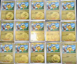 15 Lot Pokemon TCG Chinese CARD Pikachu Holo XL92 - Image 1