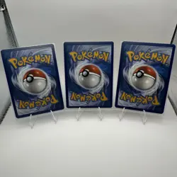 3 Starter Promo Cards: Bulbasaur, Charmander, Squirtle - SVP Black Star Holo - Image 2