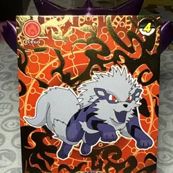 Shadow Box hit Crystal Card Collection Arcanine NON-TCG Pokemon Card Nintendo - Image 2