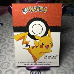 Shadow Box hit Crystal Card Collection Arcanine NON-TCG Pokemon Card Nintendo - Image 4