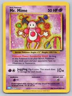 Mr. Mime 013/034 Holo Trading Card Game Classic Pokemon Holo NM - Image 1