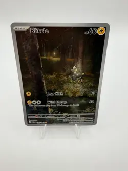 Blitzle 195/182 – Illustration Rare – Paradox Rift – Pokemon Card NM - Image 3