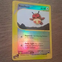 Pokemon Hoothoot Skyridge Holo 65/144 40HP English 2003 TCG Card - Image 1