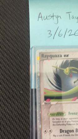Rayquaza ex - 039 (EX Collector's Tin) 039 Nintendo Holo Promo Card - Image 2