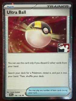 Ultra Ball - Holo Uncommon Prize Pack Series Cards 196/198 NM - Image 1