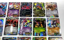 Lot of 32 EX & Mega Pokemon TCG Trading Cards - Image 3