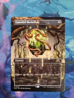 Emerald Medallion (Borderless) - Modern Horizons 3 - Image 1