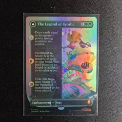The Legend of Kyoshi (Borderless) 0358 - Avatar Magic The Gathering ( Foil ) - Image 1