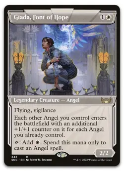 Giada, Font of Hope (Showcase) #342 (NM) Streets New Capenna SNC Magic MTG - Image 1