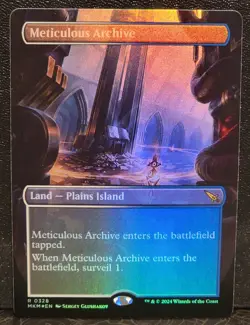 MTG Murders At Karlov Manor Meticulous Archive 328 Foil Borderless Alt Art NM - Image 1