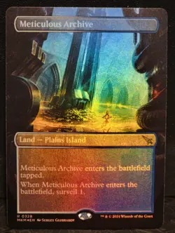 MTG Murders At Karlov Manor Meticulous Archive 328 Foil Borderless Alt Art NM - Image 2