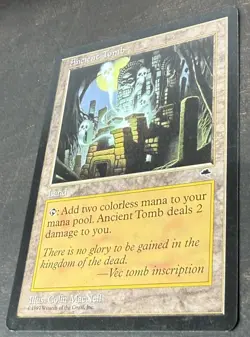 Ancient Tomb: 1997 Magic the Gathering - Tempest Regular - Image 2
