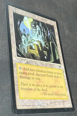 Ancient Tomb: 1997 Magic the Gathering - Tempest Regular - Image 3