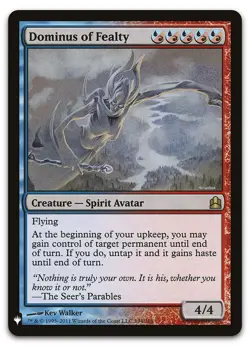 Dominus of Fealty #194 (NM) List Reprints LIST LIST Magic MTG - Image 1