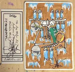 MTG ARTIST PROOF Spanish Icy Manipulator AP Sketch Art Amy WEBER Magic - Image 1