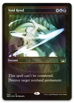 Void Rend (Gilded Foil) #403 (NM) Streets New Capenna SNC Magic MTG - Image 1