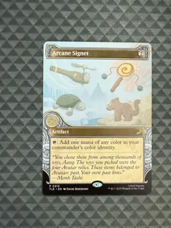 MTG Arcane Signet #0315 Showcase P Avatar: The Last Airbender: E-L (TLE) - Image 1