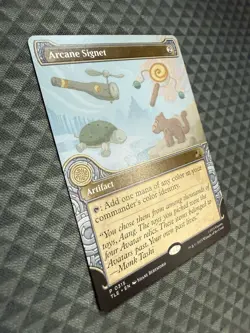 MTG Arcane Signet #0315 Showcase P Avatar: The Last Airbender: E-L (TLE) - Image 2