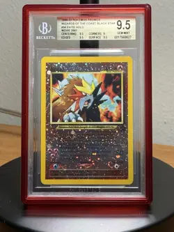 1999-02 Pokemon Wizards of The Coast Black Star #35 Entei BGS 9.5 w/SWIRL💫💫 - Image 1