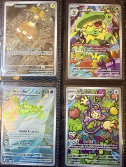 Pokemon TCG Illustration Rare Lot Of 4 Cards - Image 1