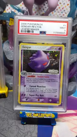 Pokemon tcg 2006 Pokemon EX Legend Maker stamped Gengar Reverse holo PSA 9 MINT - Image 1