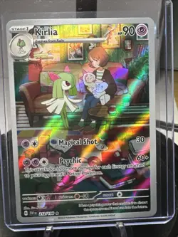 Pokemon TCG Kirlia Scarlet & Violet Holo Illustration Rare SV01 212/198 - Image 1