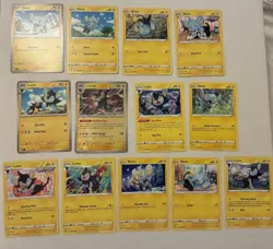 Lot Of 13 Shinx and Luxio Pokemon Cards - Image 1