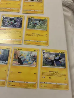 Lot Of 13 Shinx and Luxio Pokemon Cards - Image 4