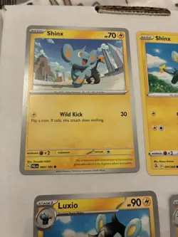 Lot Of 13 Shinx and Luxio Pokemon Cards - Image 5