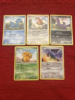 Majestic Dawn Lot - 5 Cards - Pokemon Diamond Pearl Vintage Set LP-HP - Image 1