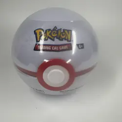 Pokemon TCG PokeBall Tin Brand New Factory Sealed H24 3 Booster Packs Inside - Image 1