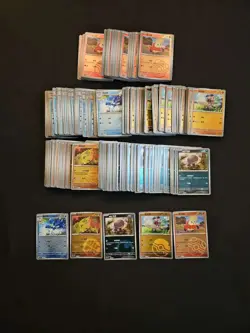 2025 Pokemon TCG Master Ball CBB1C Quaxly Rockruff Fuecoco Lot*500 JL89 - Image 1