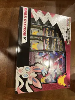 Pokemon TCG Dark Sylveon V Celebrations Collection Box New & Sealed - Image 1