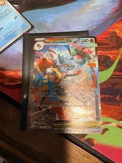 Pokemon Mega Evolution Mega Lucario Ex 179/132 SIR Special Illustration Rare - Image 3