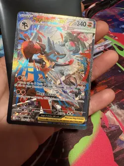 Pokemon Mega Evolution Mega Lucario Ex 179/132 SIR Special Illustration Rare - Image 4