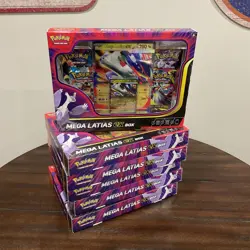 Pokemon TCG Mega Evolution Mega Latios EX Box Brand New & Sealed LOT OF 6 - Image 1
