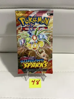 (HEAVY)🔥 22.63g Pokemon TCG Surging Sparks Booster Pack Factory Sealed✅ - Image 2