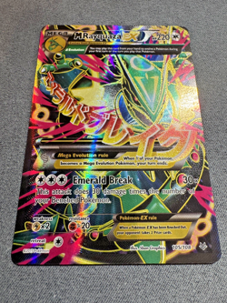 2015 M Rayquaza EX #105/108 Pokemon XY Roaring Skies Full Art - Image 1
