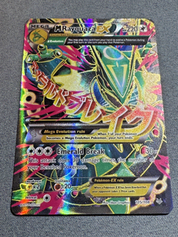 2015 M Rayquaza EX #105/108 Pokemon XY Roaring Skies Full Art - Image 3
