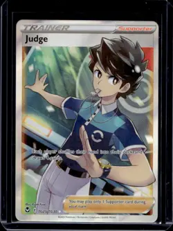 2022 Pokemon SWSH Silver Tempest Judge Trainer Gallery #TG25/TG30 - Image 1